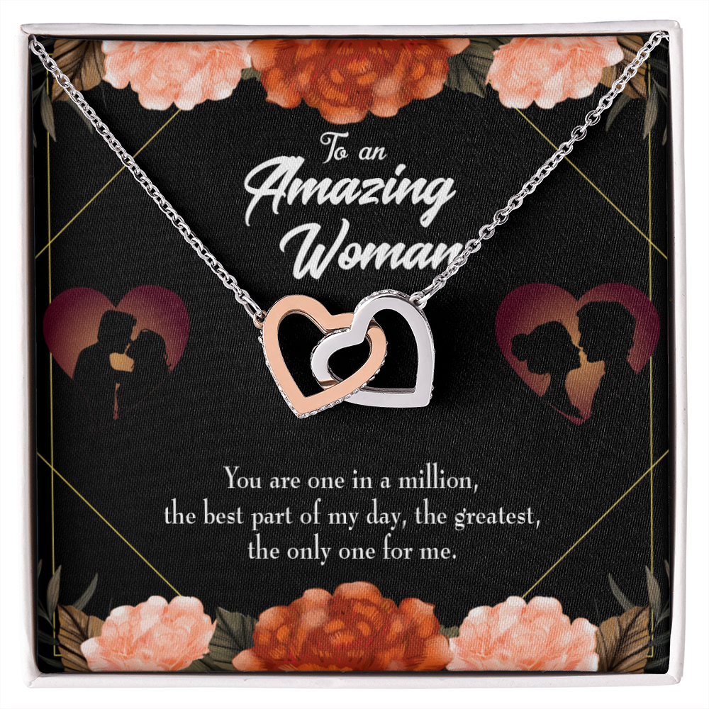 To My Wife You are the One Inseparable Necklace-Express Your Love Gifts