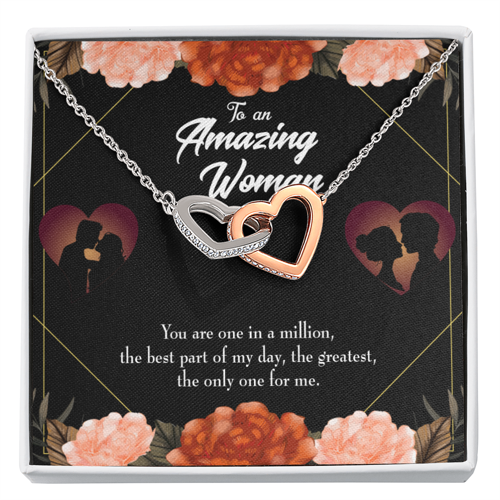 To My Wife You are the One Inseparable Necklace-Express Your Love Gifts