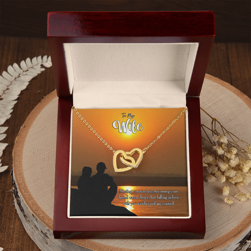 To My Wife You're my Fate Inseparable Necklace-Express Your Love Gifts