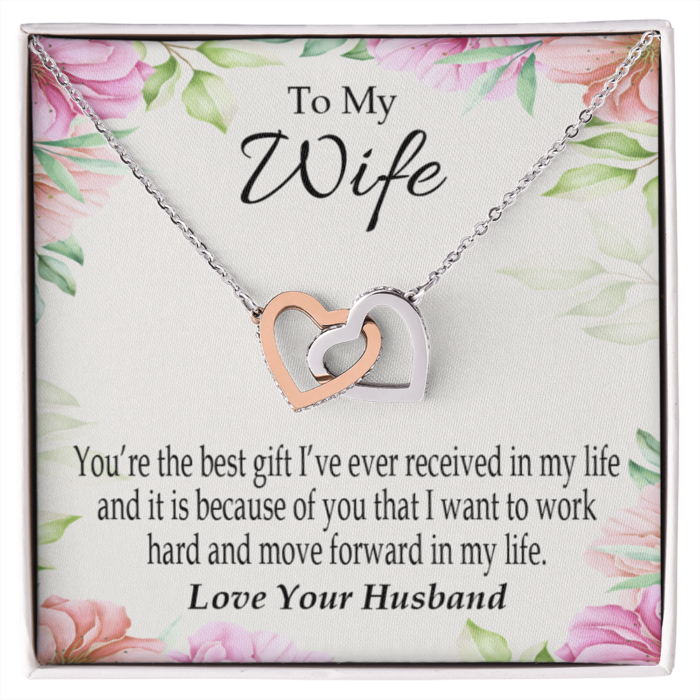 To My Wife You’re The Best Gift Inseparable Necklace-Express Your Love Gifts