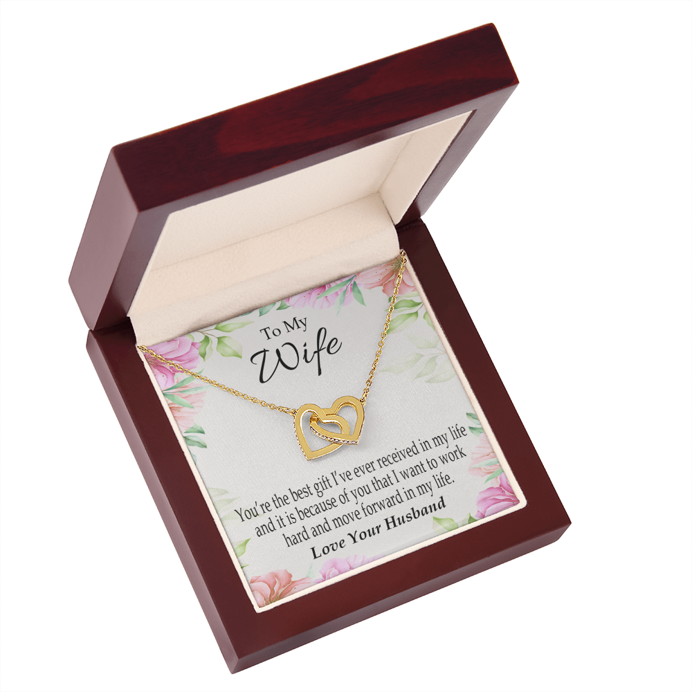 To My Wife You’re The Best Gift Inseparable Necklace-Express Your Love Gifts