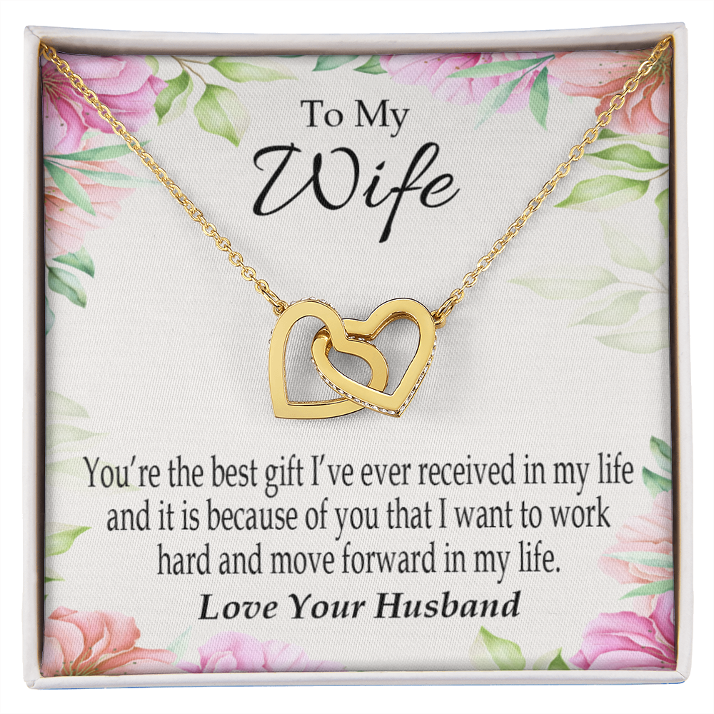 To My Wife You’re The Best Gift Inseparable Necklace-Express Your Love Gifts