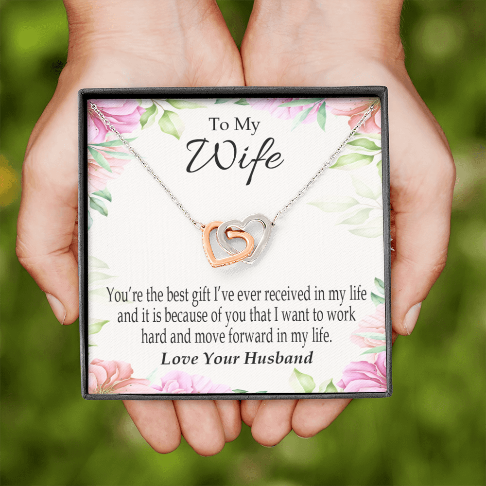 To My Wife You’re The Best Gift Inseparable Necklace-Express Your Love Gifts