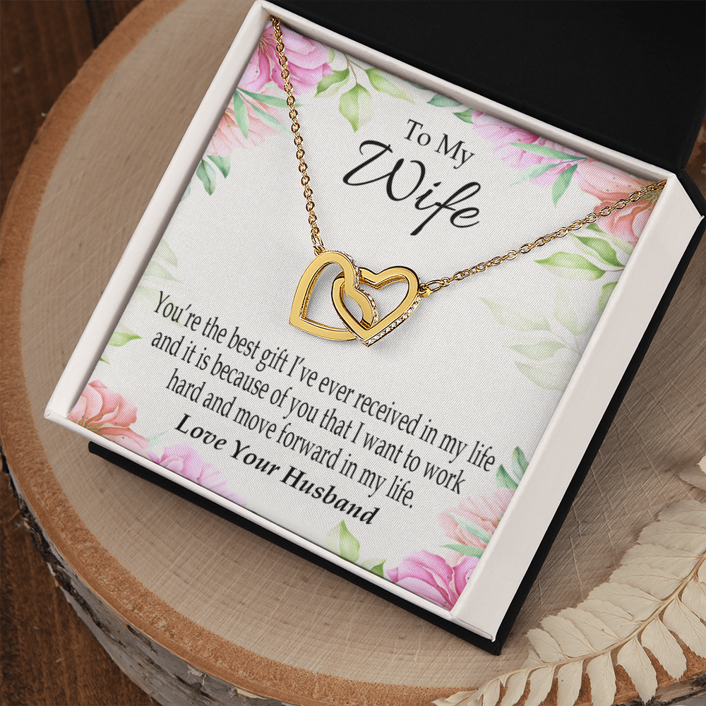 To My Wife You’re The Best Gift Inseparable Necklace-Express Your Love Gifts