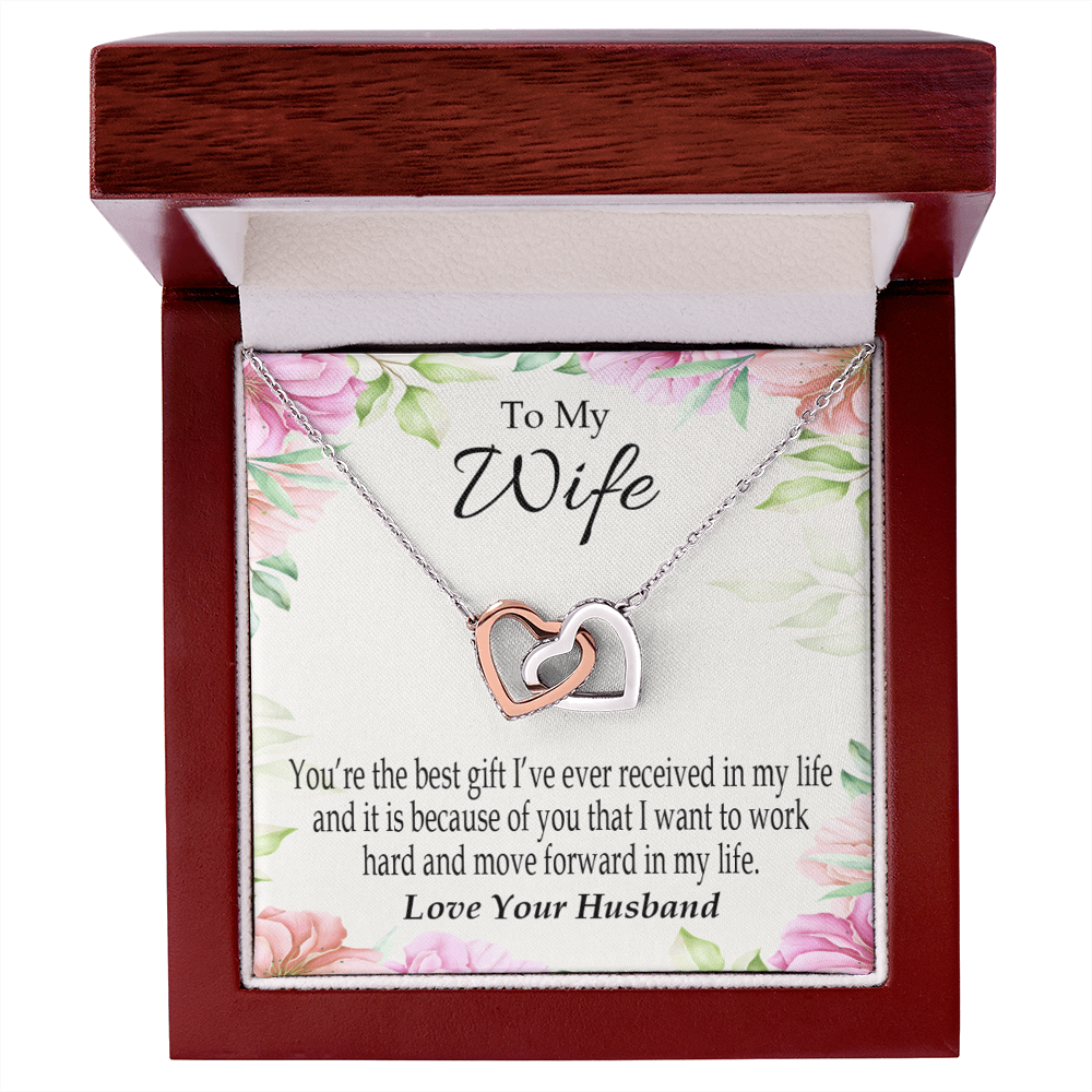 To My Wife You’re The Best Gift Inseparable Necklace-Express Your Love Gifts