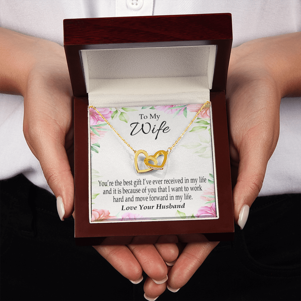 To My Wife You’re The Best Gift Inseparable Necklace-Express Your Love Gifts