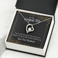 To My Wife You’re The Love of My Life Forever Necklace w Message Card-Express Your Love Gifts
