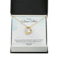 To Step Mom Bonus Mom Choose to Have Me Forever Necklace w Message Card-Express Your Love Gifts