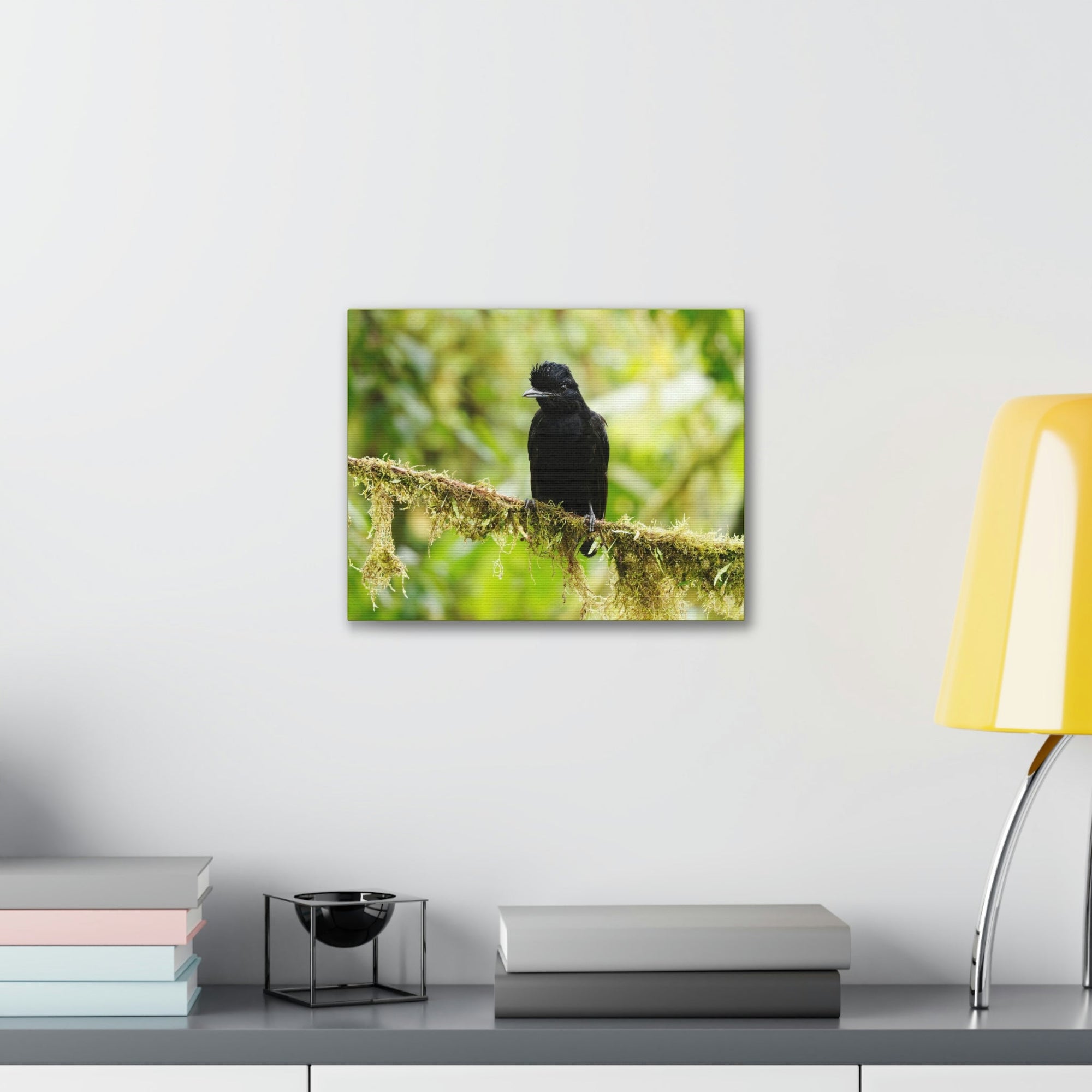 Scripture Walls Umbrella Bird Hunting Umbrella Bird on Hunt Print Animal Wall Art Wildlife Canvas Prints Wall Art Ready to Hang Unframed-Express Your Love Gifts