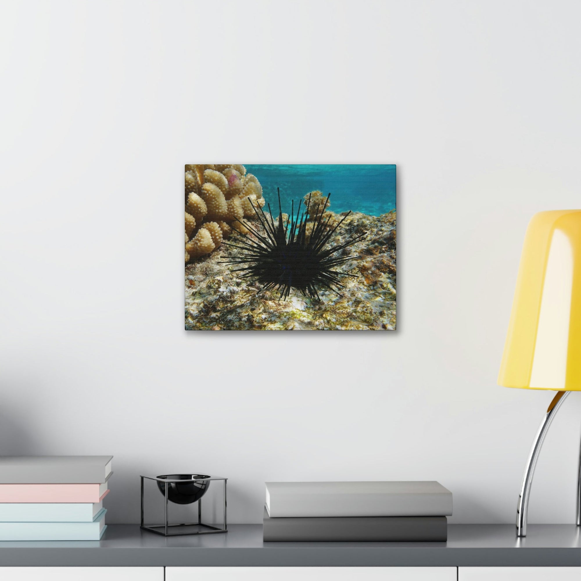 Scripture Walls Urchin Hunting Urchin on Hunt Print Animal Wall Art Wildlife Canvas Prints Wall Art Ready to Hang Unframed-Express Your Love Gifts