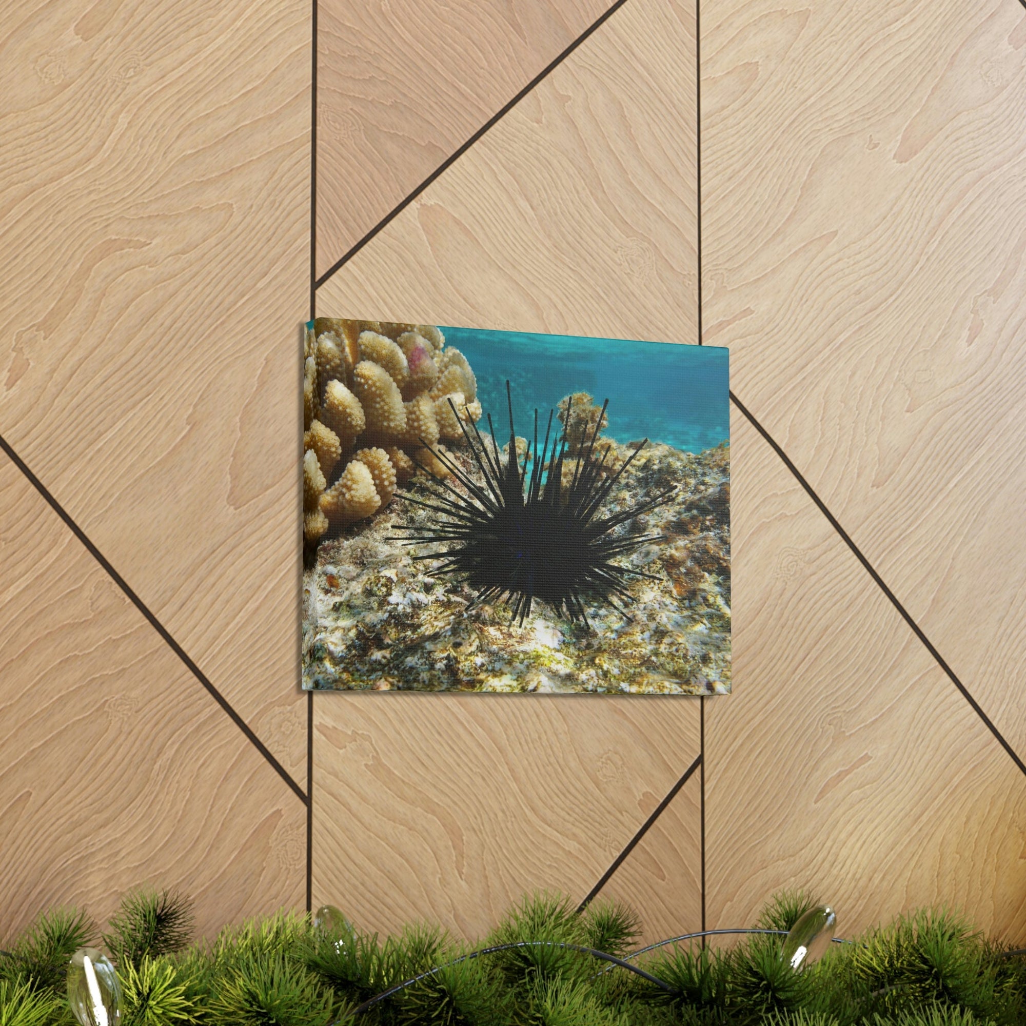 Scripture Walls Urchin Hunting Urchin on Hunt Print Animal Wall Art Wildlife Canvas Prints Wall Art Ready to Hang Unframed-Express Your Love Gifts