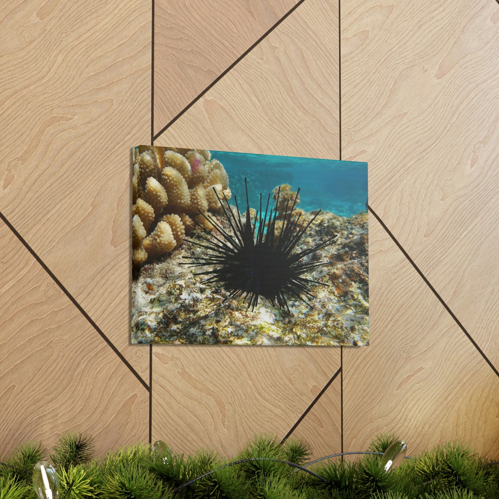 Scripture Walls Urchin Hunting Urchin on Hunt Print Animal Wall Art Wildlife Canvas Prints Wall Art Ready to Hang Unframed-Express Your Love Gifts