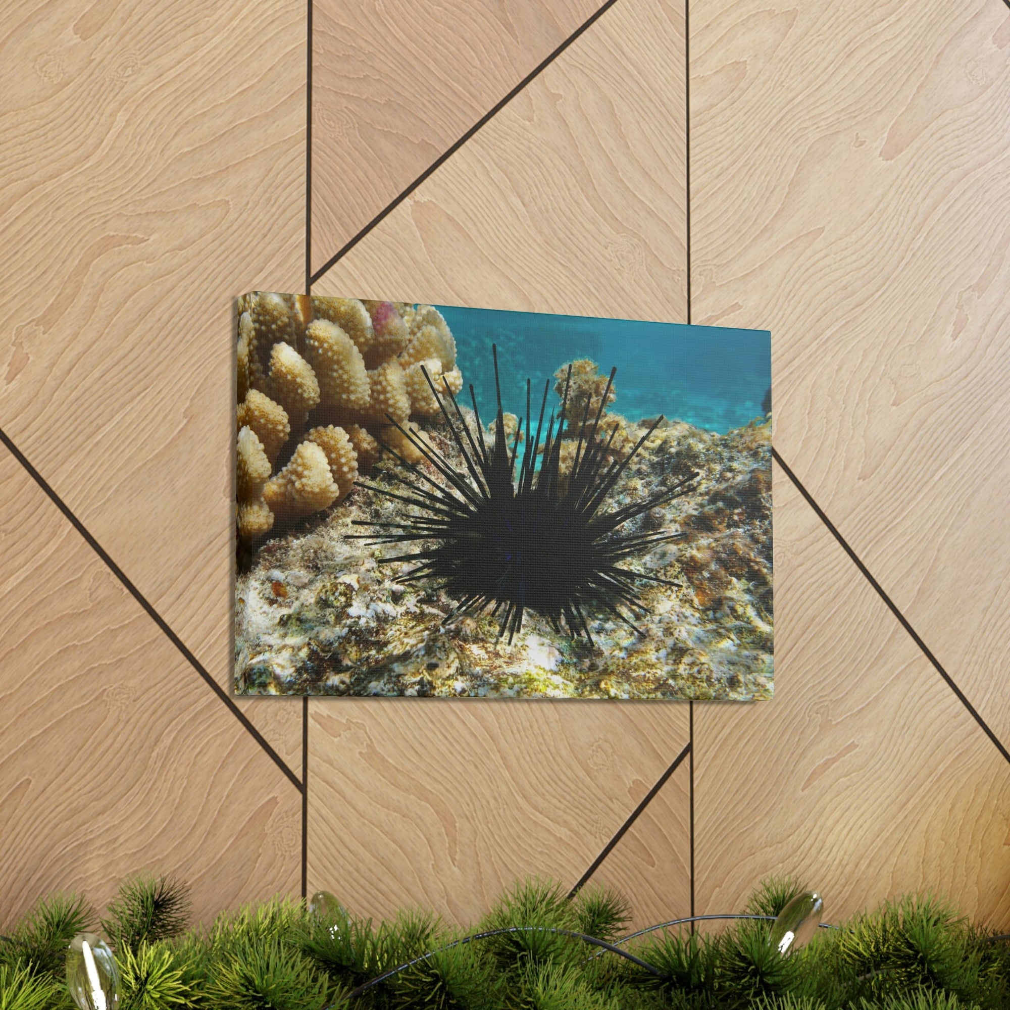 Scripture Walls Urchin Hunting Urchin on Hunt Print Animal Wall Art Wildlife Canvas Prints Wall Art Ready to Hang Unframed-Express Your Love Gifts