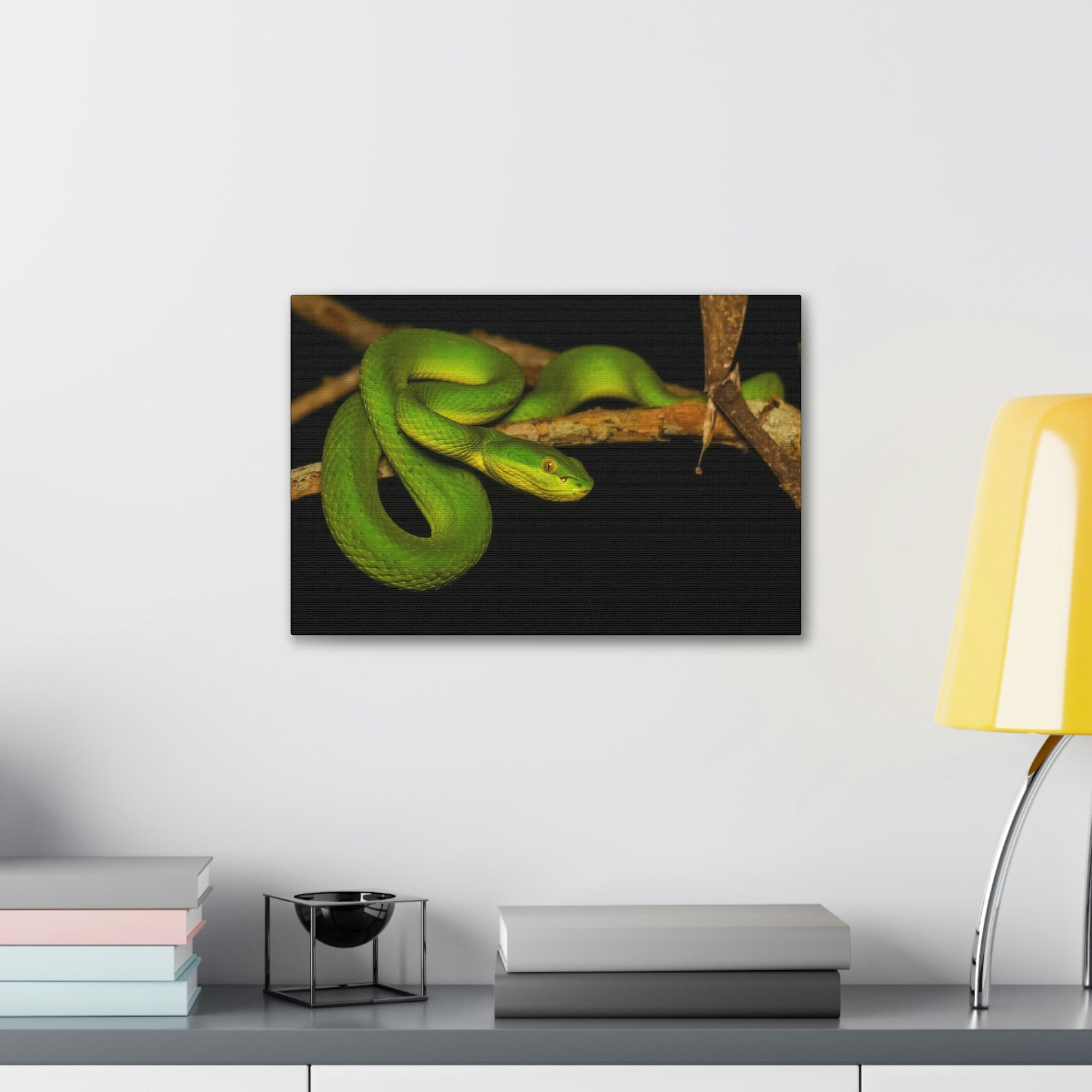 Scripture Walls Viper Hunting Viper on Hunt Print Animal Wall Art Wildlife Canvas Prints Wall Art Ready to Hang Unframed-Express Your Love Gifts