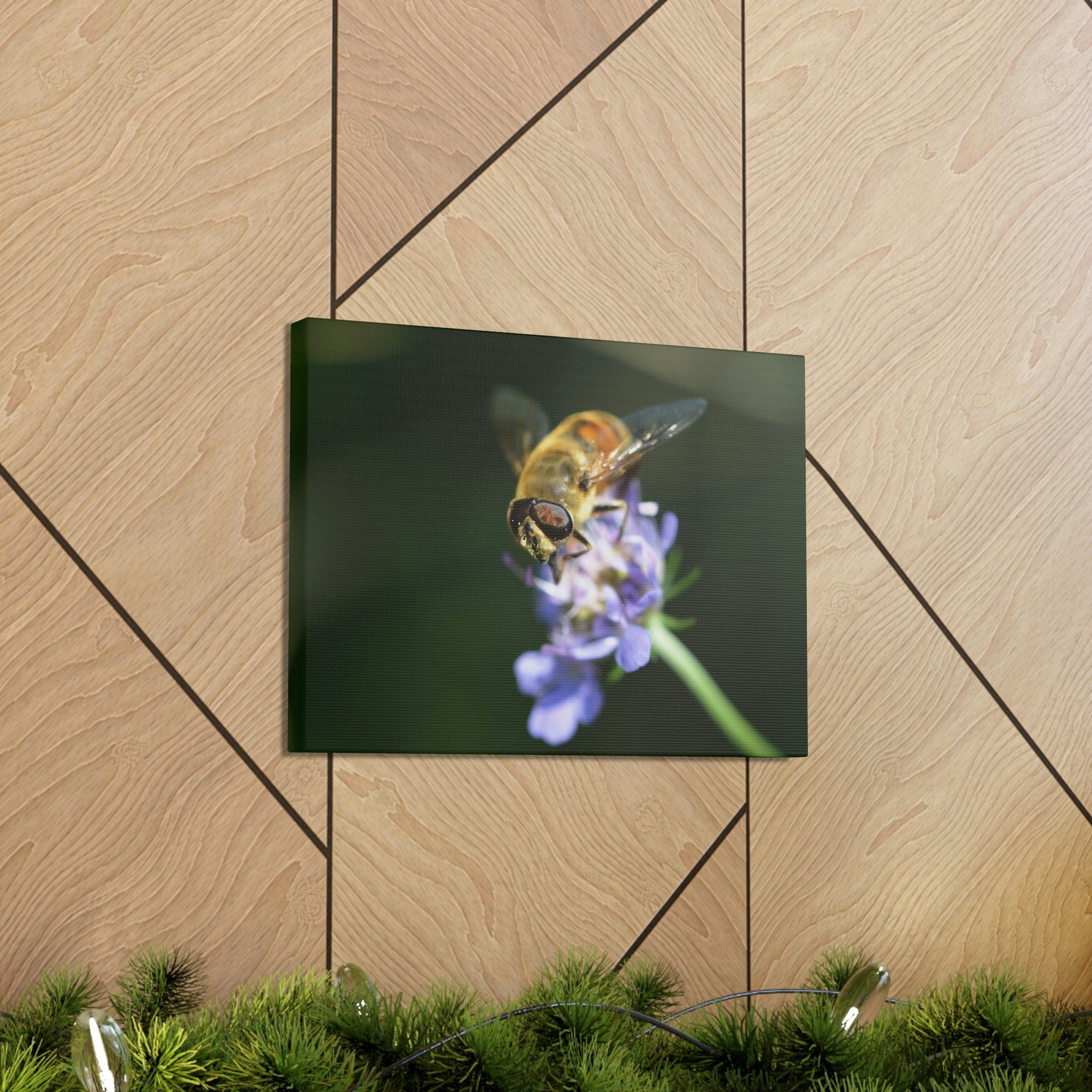 Scripture Walls Wasp Hunting Wasp on Hunt Print Animal Wall Art Wildlife Canvas Prints Wall Art Ready to Hang Unframed-Express Your Love Gifts