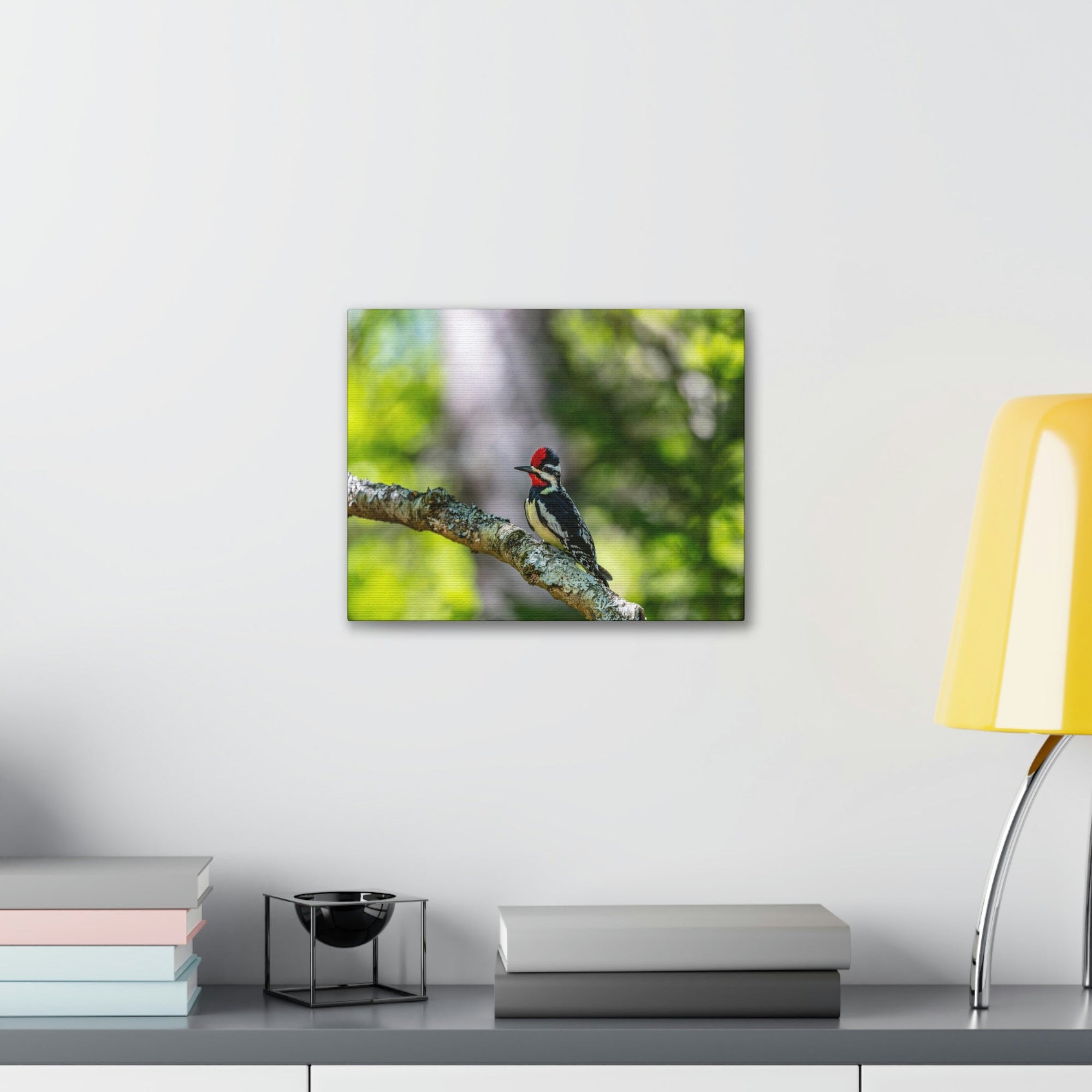 Scripture Walls Yellow Belly Sapsucker Hunting Yellow Belly Sapsucker on Hunt Print Animal Wall Art Wildlife Canvas Prints Wall Art Ready to Hang Unframed-Express Your Love Gifts